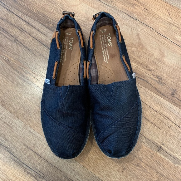 Toms Shoes - Dark denim Toms shoes